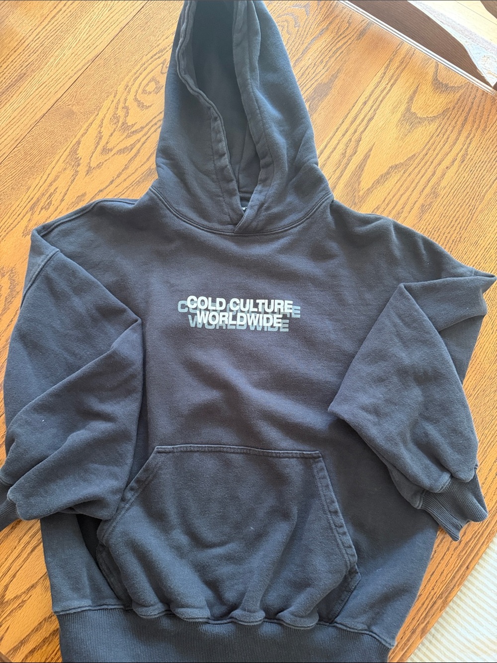 Cold Culture Worldwide Black Men's Pullover Hoodie